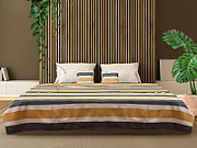 SET CUVERTURA PAT KS 200X220CM ZIA YELLOW