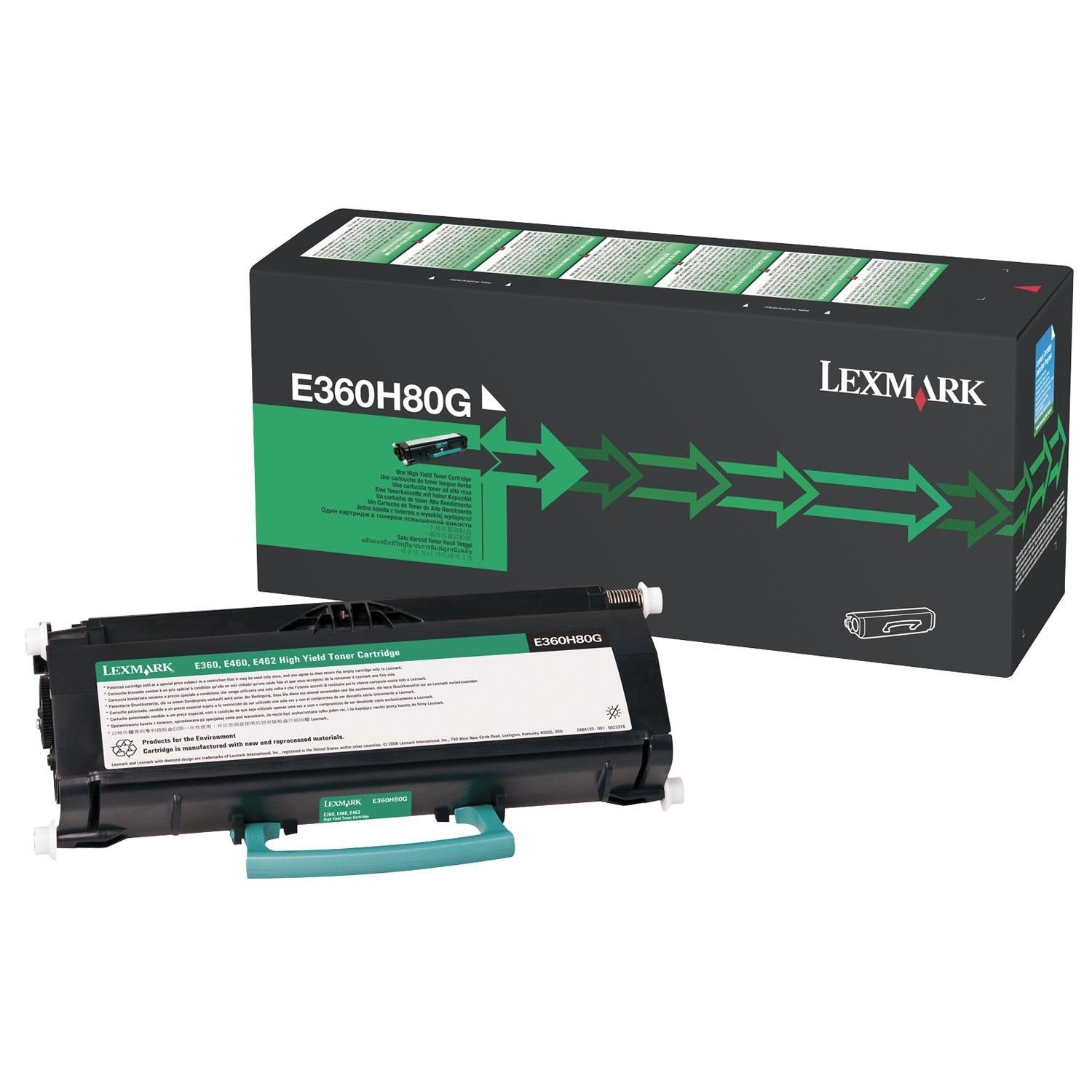 Cartus toner Lexmark E260A80G ,Negru ,3500 pagini ,Original (E260A80G) 