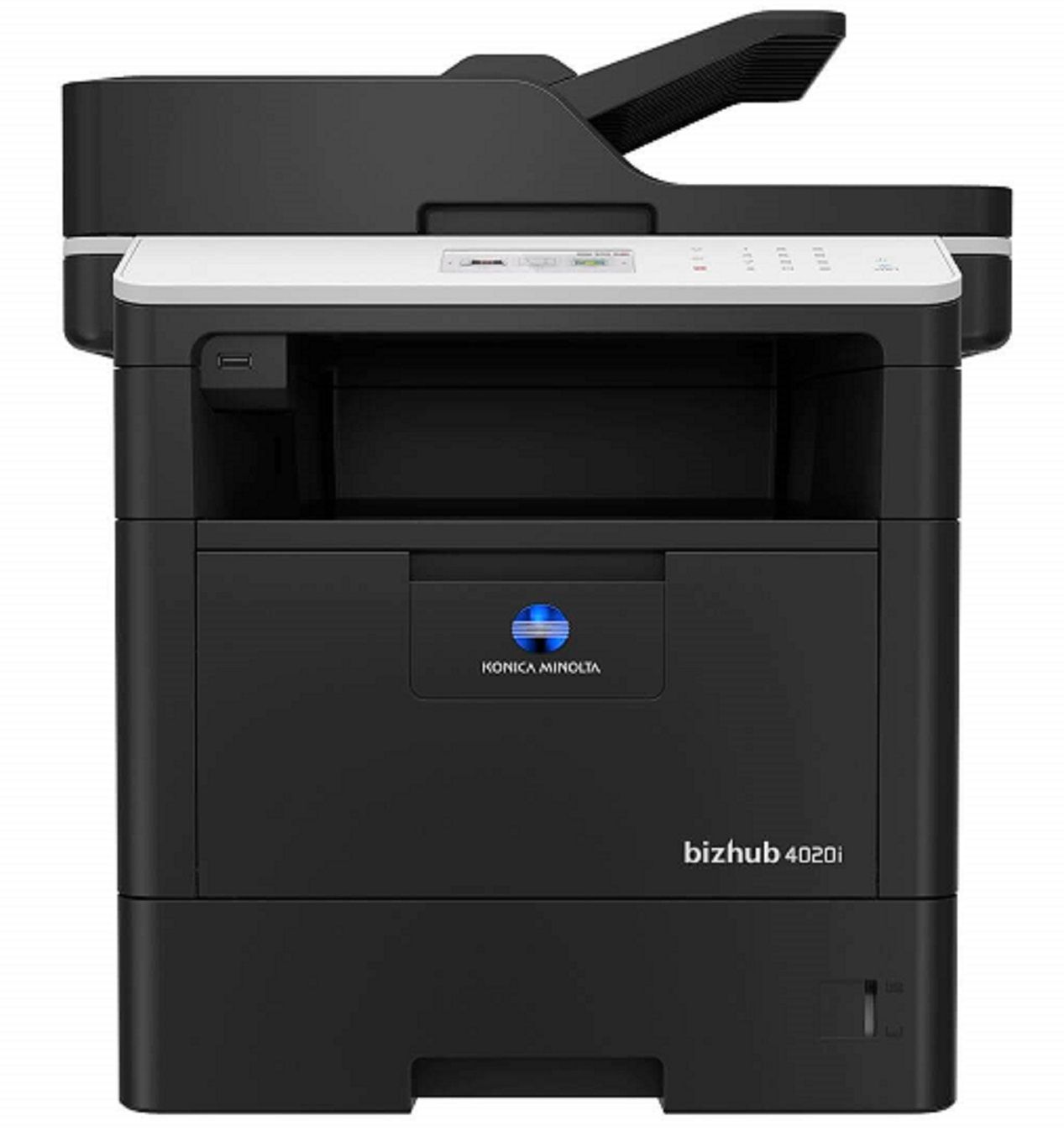 Imprimanta multifunctionala laser monocrom Konica Minolta BIZHUB-4020I, A4, duplex, ADF, USB 2.0, Wi-Fi, 40 ppm