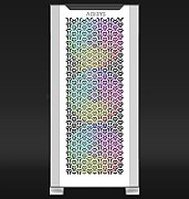 Carcasa Aqirys Aquilla Midi Tower White  TECHNICAL DATA Case type: Midi Tower Materials: Tempered Glass with hinge(left side panel), 0.9 mm SPCC steel, ABS, Metal mesh M/B support: Mini-ITX, Micro-ATX, ATX, E-ATX PSU support: ATX, 175 mm maximum length (bottom installation) VGA support: 395 mm