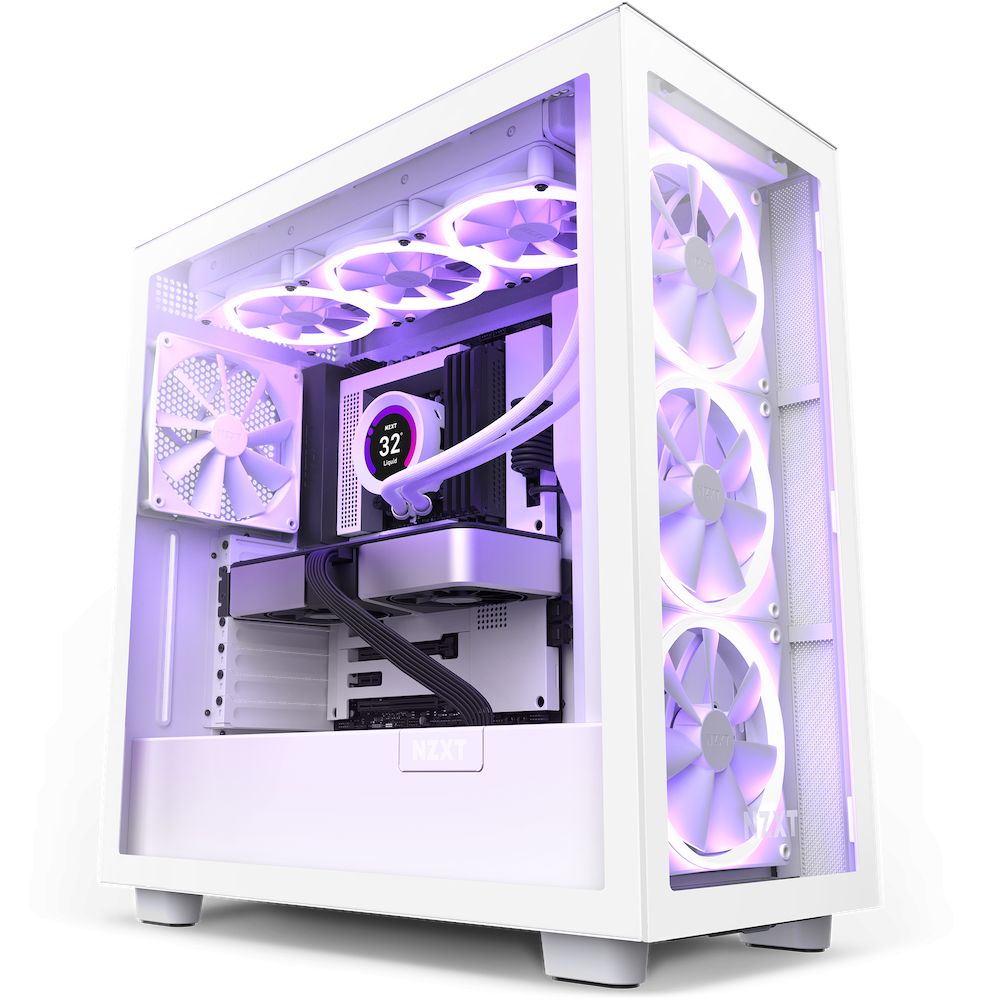 Nzxt H7 Elite (2023), Alb mat