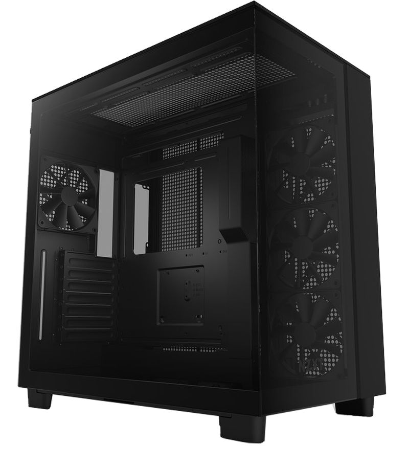 Nzxt H9 Flow, negru