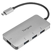 Targus Hub USB-C la 4x USB-A, rata transfer 5Gbps per port USB-A, gri