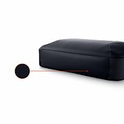 Dell EcoLoop Pro Slim Briefcase 15, Color: Black, Laptop Compatibility: Fits most laptops with screen sizes up to 15.6  (Excluding Dell G Series Gaming, Alienware and Dell Rugged Laptop Series, max laptop dimension: 360 x 255 x 25 mm), Features:  Made with solution-dyeing process for polyester that