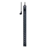 APC Easy Rack PDU, Basic, 0U, 1 Phase, 3.7kW, 230V, 16A, 14 x SCHUKO outlets, IEC60884 SCHUKO inlet