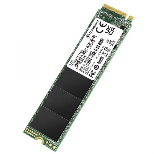 Transcend TRANSCEND 1TB SSD internal M.2 2280 PCIe Gen3x4 NVMe TLC DRAM-less