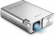 Videoproiector Asus ZenBeam E1R, 854 x 480 pixeli, 16:9, 200 lm, mini LED, 30000 h, Wi-Fi, Argintiu