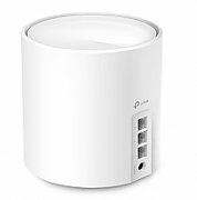 TP-LINK TP-Link AX3000 whole home mesh Wi-Fi 6 System, Deco X50(1-pack)  Standarde Wireless: IEEE 802.11ax/ac/n/a 5 GHz, IEEE 802.11ax/n/b/g 2.4 GHz, 3 LAN/WAN Gigabit Ethernet Ports, 1 GHz Dual-Core CPU, 2 x internal antennas per Deco unit, 2402 Mbps (5 GHz), 574 Mbps (2.4 GHz).