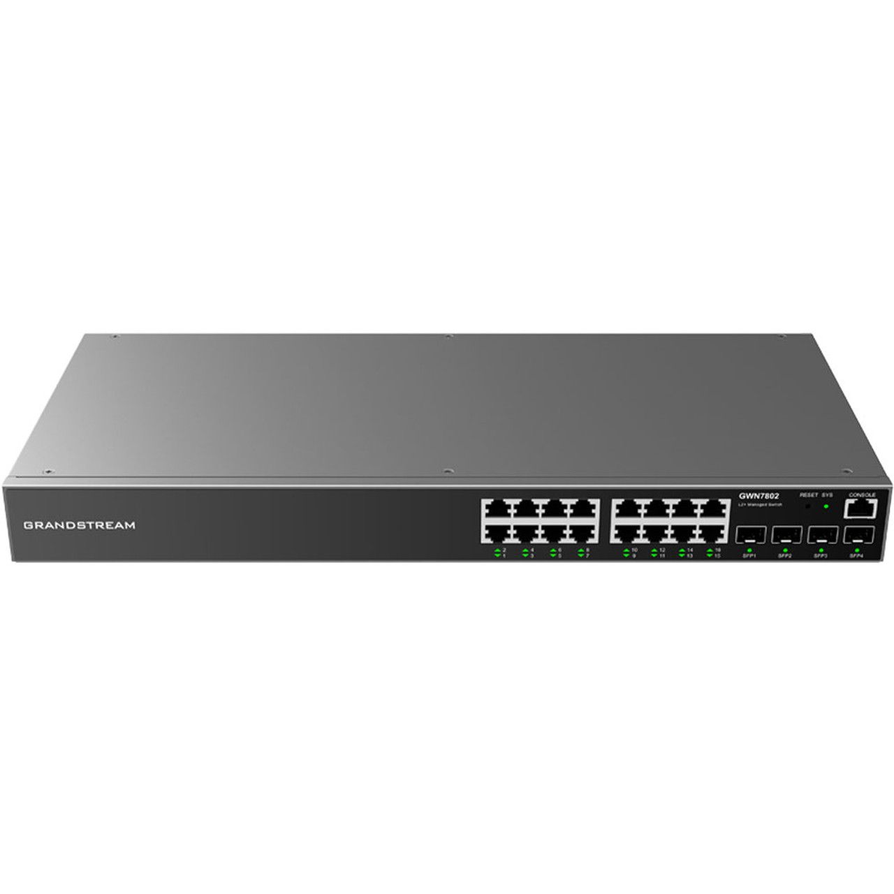 Switch GrandStream GWN7802, 16 porturi 10 / 100 / 1000 MBs