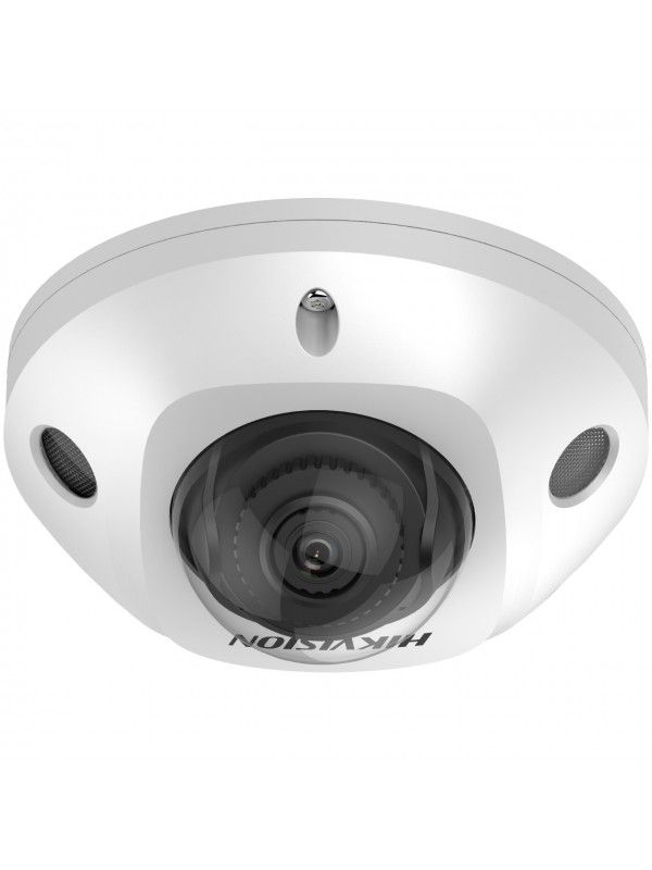 Camera supraveghere Hikvision IP Mini Dome DS-2CD2543G2-IWS(4mm) 4 MP AcuSense, 1/3  Progressive Scan CMOS, IR Up to 30 m, Wide Dynamic Range (WDR) 120 dB, 1 RJ45 10 M/100 M self-adaptive Ethernet port, Camera Dimension Ø 110 mm × 57.4 mm,Weight Approx. 380 g, Operating Conditions:-30 °C to 60 °C.