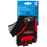 719936R Manusi Ciclism M-WAVE L (Rosu/Negru)