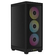 Carcasa Corsair 2000D Airflow RGB, Mini ITX, mITX, Negru 