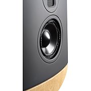 Boxa High-End Lyngdorf CUE-100 Black, Oak base