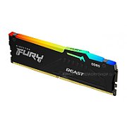 Memorie Kingston FURY Beast 64 GB DDR5 5600 MHz CL36, kit 2 x 32 GB, XMP 3.0, EXPO, Negru, RGB