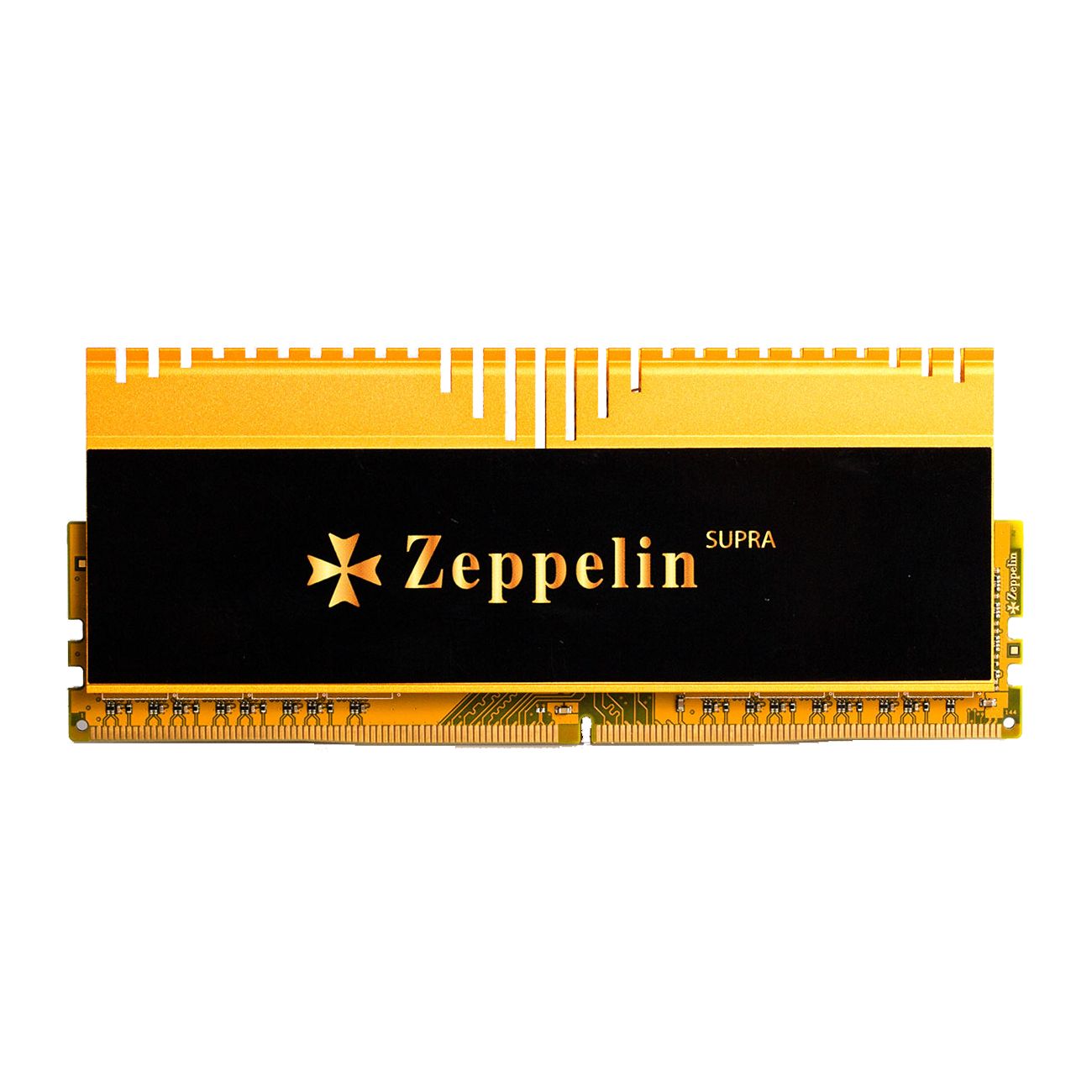 Memorie Zeppelin Supra Gamer 16 GB DDR4 2666 MHz CL19, Negru-galben