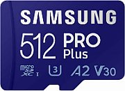 SAMSUNG PRO Plus 512GB microSD UHS-I U3 Full HD 4K UHD 180MB/s Read 130MB/s Write Memory Card Incl. SD-Adapter 2023