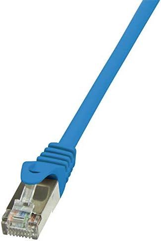 PATCH CORD FTP LOGILINK Cat5e, cupru-aluminiu, 5m, albastru, AWG27, ecranat  CP1066S  (include TV 0.18 lei)