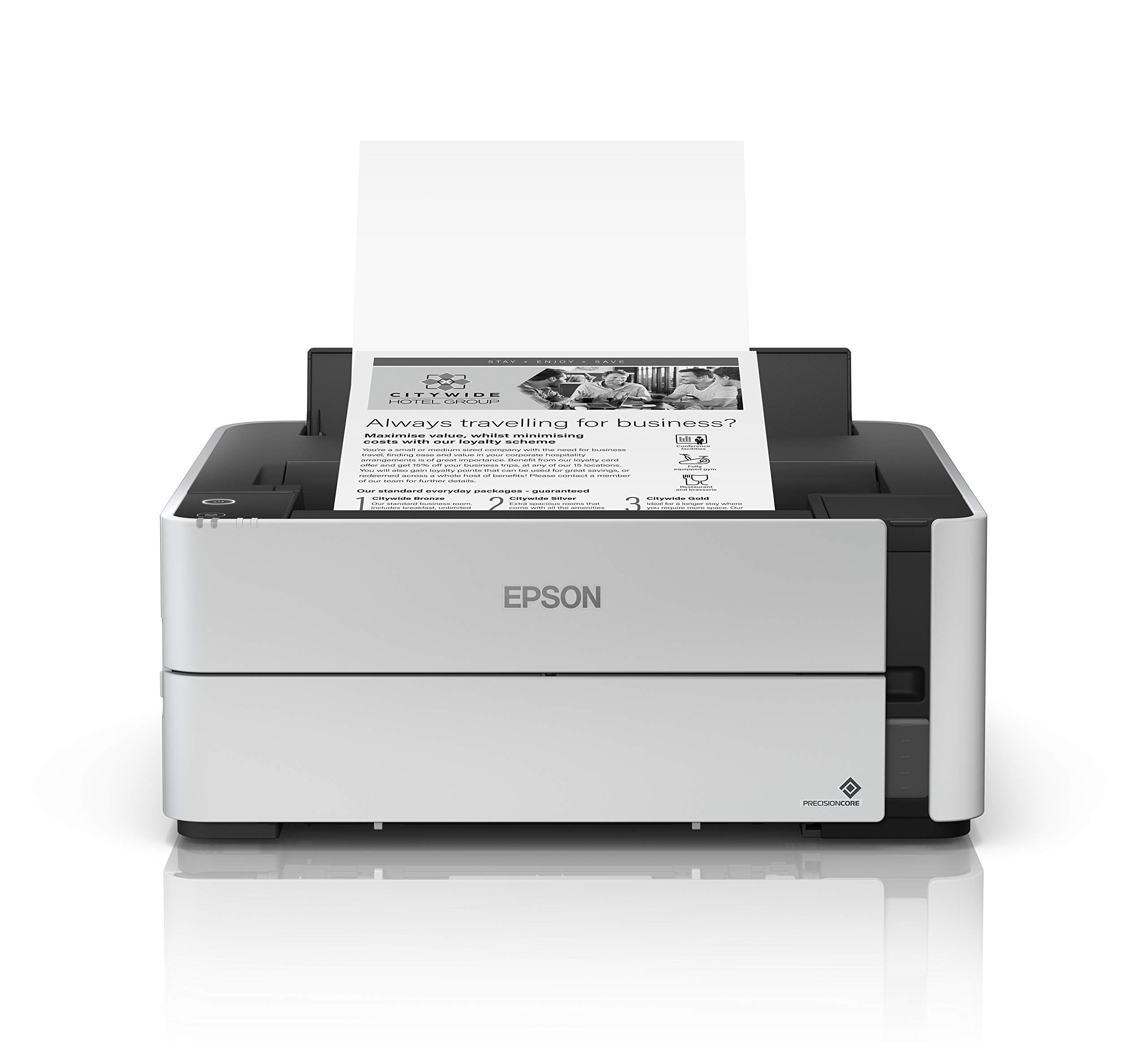 Imprimanta inkjet monocrom Epson M1170, A4, duplex, USB 2.0, Wi-Fi, 39 ppm