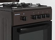 ARAGAZ GAZ HEINNER HFSC-SME50BRW, 50X50CM, 4 ARZATOARE, SUPORT EMAIL, CAPAC METALIC, DISPOZITIV DE SIGURANTA PLITA SI CUPTOR, USA CUPTOR CU GEAM DUBLU, DUZE GPL INCLUSE, TAVA SI GRATAR CROMAT, CULOARE: MARO