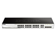 Switch D-Link DGS-1210-28MP/E, 24 porturi 10 / 100 / 1000 MBs