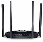MERCUSYS Mercusys MR60X Dual-Band WiFi 6 Router (AX15000), Standarde wireless: Wi-Fi 802.11ax / ac / a / b / g / n, Viteza wireless:   1201 Mbps (5 GHz) + 300 Mbps (2.4 GHz), Interfata:   1 × Port WAN Gigabit + 3 porturi Gigabit LAN, 4 x Antene externe de 5dBi.