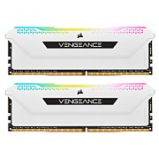 Memorie Corsair Vengeance PRO SL 16 GB DDR4 3200 MHz CL16, kit 2 x 8 GB, XMP 2.0, Alb, RGB