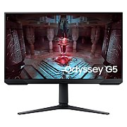 Monitor 27 inch LED Samsung Odyssey G5 LS27CG510EUXEN 2560 x 1440 pixeli, 165 Hz, 1 ms, Negru