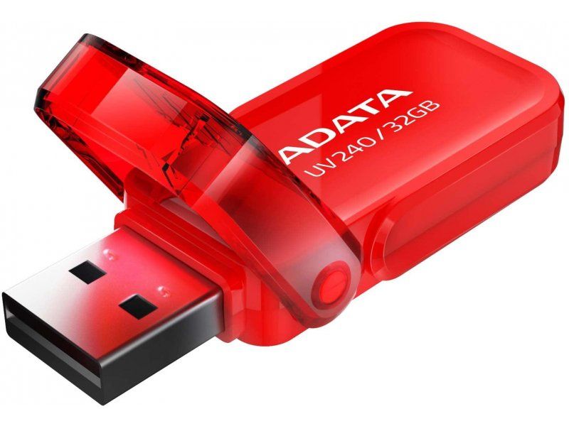 MEMORY DRIVE FLASH USB2 64GB/RED AUV240-64G-RRD...