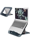 SUPORT ERGONOMIC LEITZ ERGO COSY, pentru laptop, ajustabil, gri antracit  64260089 