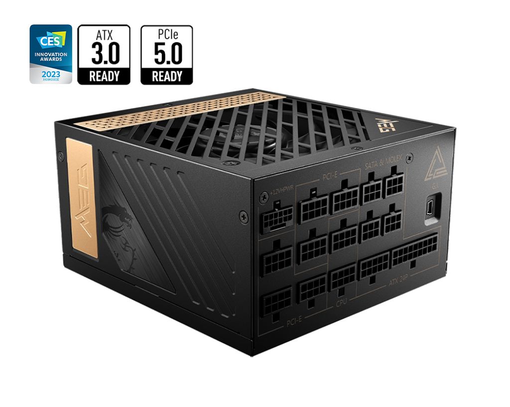 MSI MEG Ai1300P PCIE5 1300W PSU