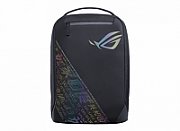 BP1501G ROG BACKPACK 15_17, Black, Holographic Edition,  Stylish, gaming-inspired design with the cyber-text pattern and ROG Logo, Quick- access exterior pocket for your essential accessories, Generous 18L interior for easy transport of an up to 17’’ notebook, Dimensions: 332* 460*153mm (L x H x