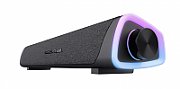Soundbar Trust GXT 620 Axon, puetere (RMS) 6W, frecventa 20 Hz - 20.000 Hz, audio input 3.5mm (1.4m), iluminare RGB, alimentare prin USB,  negru