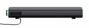 Soundbar Trust GXT 620 Axon, puetere (RMS) 6W, frecventa 20 Hz - 20.000 Hz, audio input 3.5mm (1.4m), iluminare RGB, alimentare prin USB,  negru