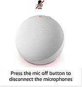 Boxa inteligenta Amazon Echo Dot 5 (2022), Control Voce Alexa, Bluetooth, Wi-Fi, Glacier White