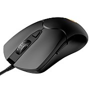 CANYON Accepter GM-211, Optical gaming mouse, Instant 725, ABS material, huanuo 5 million cycle switch, 1.65M braided cable with magnet ring, weight: 113g, Size: 125*64*39mm, Black