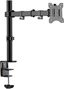 SUPORT de birou LOGILINK, pt 1 TV/monitor plat, diag. max 32 inch, rotatie, inclinare, pivotare, max 8 kg,  BP0097 