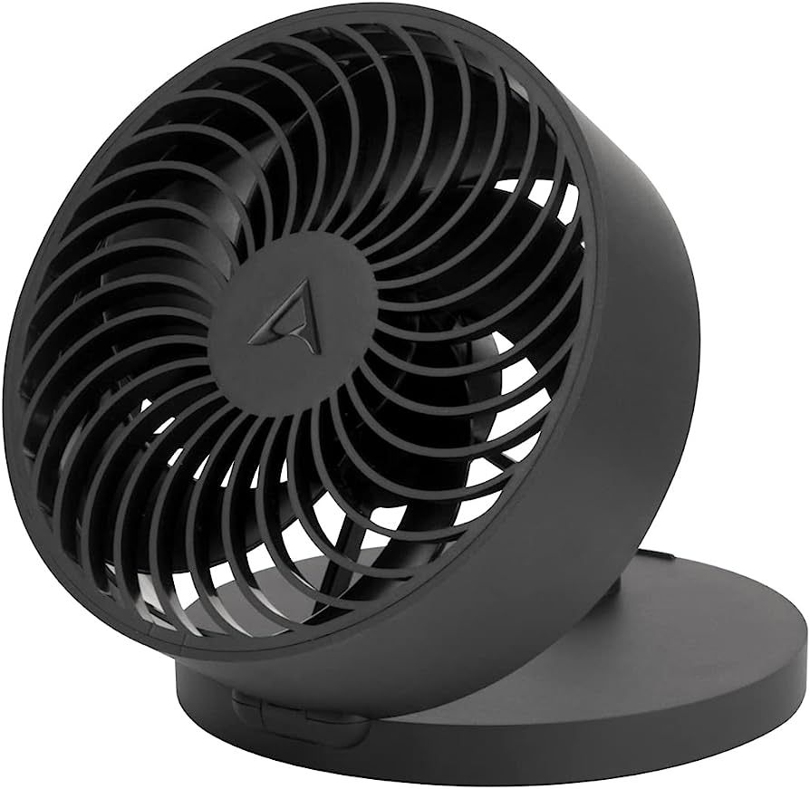 Ventilator birou Arctic  Summair Plus , negru, pliabil, max 3300 rpm, 112mm diametru, USB Type-C,  AEBRZ00023A  (timbru verde 0.18 lei)
