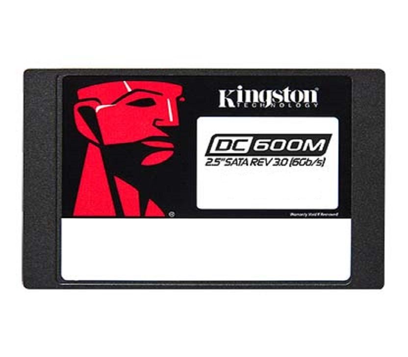 SSD Kingston, DC600M, 2.5 , 3840GB, SATA 3.0 (6GB/s), R/W speed: 560MBs/530MBs