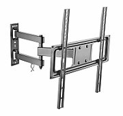 Suport de perete Akai cu inclinatie +10/-15°, diagonala display 32 -55 , VESA min. 75x75, VESA max. 400x400, suporta pana la 35kg, distanta fata de perete max 427mm, negru