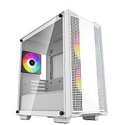 CARCASE DeepCool  CC360 ARGB WH  Middle Tower mATX, USB3.0xxxx1, USB2.0xxxx1, Audioxxxx1, alb,  R-CC360-WHAPM3-G-1  (timbru verde 0.24 lei)