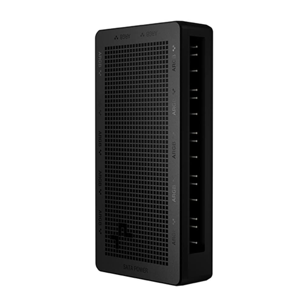 VENTILATOR  DeepCool  SC700  FUN HUB DEEPCOOl 12 port 3 pin ARGB, control PWM ,  R-SC700-BKNSNN-G 