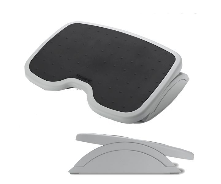 Suport ergonomic Kensington SoleMate, pentru picioare, inclinatie ajustabila, gri/negru  ACCO56145 