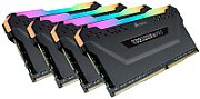Vengeance RGB Pro 64GB, DDR4, 3200MHz, CL16, 4x16GB, 1.35V -E, Negru