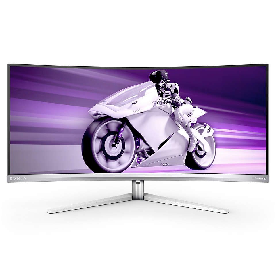 Monitor 34 inch WLED Philips 34M2C8600 3440 x 1440 pixeli, 175 Hz, 0.1 ms, Alb