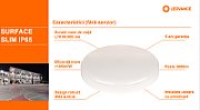 Plafoniera LED pentru baie Ledvance SURFACE SLIM ROUND 200, 19W, 2000 lm, lumina neutra (4000K), IP65/IK10, Ø200x55mm, Alb