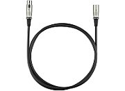 Cablu HyperX XLR, lungime 3m, T-M, diametru: 24 AWG, negru