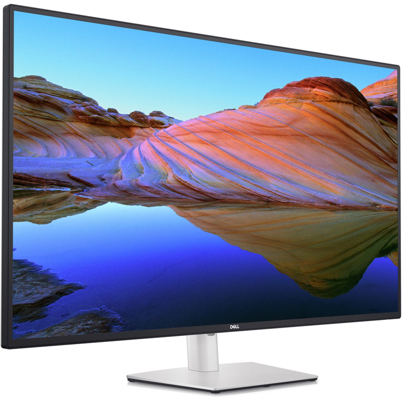 Monitor LED DELL UltraSharp U4323QE 42.5 , 3840x2160, 4K UHD, IPS Antiglare, 16:9, 1000:1, 350 cd/m2, 8ms/5ms, 178/178, 2xDP, 2xHDMI, 5xUSB-C (1xDP/PD), 4xUSB 3.2, RJ-45, Audio line out, 2x 8W Speakers, Tilt, Swivel, Height Adjust