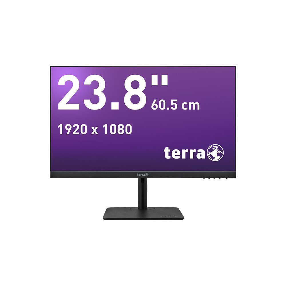 Monitor 23.8 inch LED TERRA 2427w ha v2 1920 x 1080 pixeli, 60 Hz, 5 ms, Negru