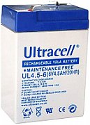 BATTERY 6V 4.5AH/UL4.5-6 ULTRACELL