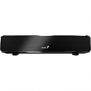 BOXE Genius Soundbar, RMS: 6W (3W x2), frecv. raspuns 110 Hz - 20 kHz Line-in jack 3.5 mm/USB dimensiuni 320 x 65 x 70 mm negru,  USB SoundBar 100   31730024400  (timbru verde 2 lei)